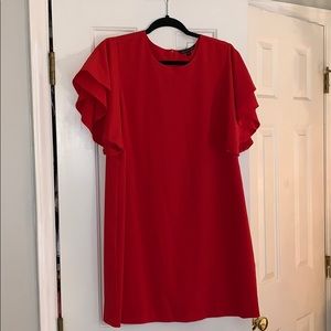 Felicity & Coco Red Holiday Cocktail Dress Size L
